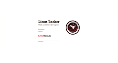 Desktop Screenshot of liron.de