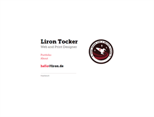 Tablet Screenshot of liron.de