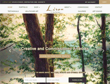 Tablet Screenshot of liron.com